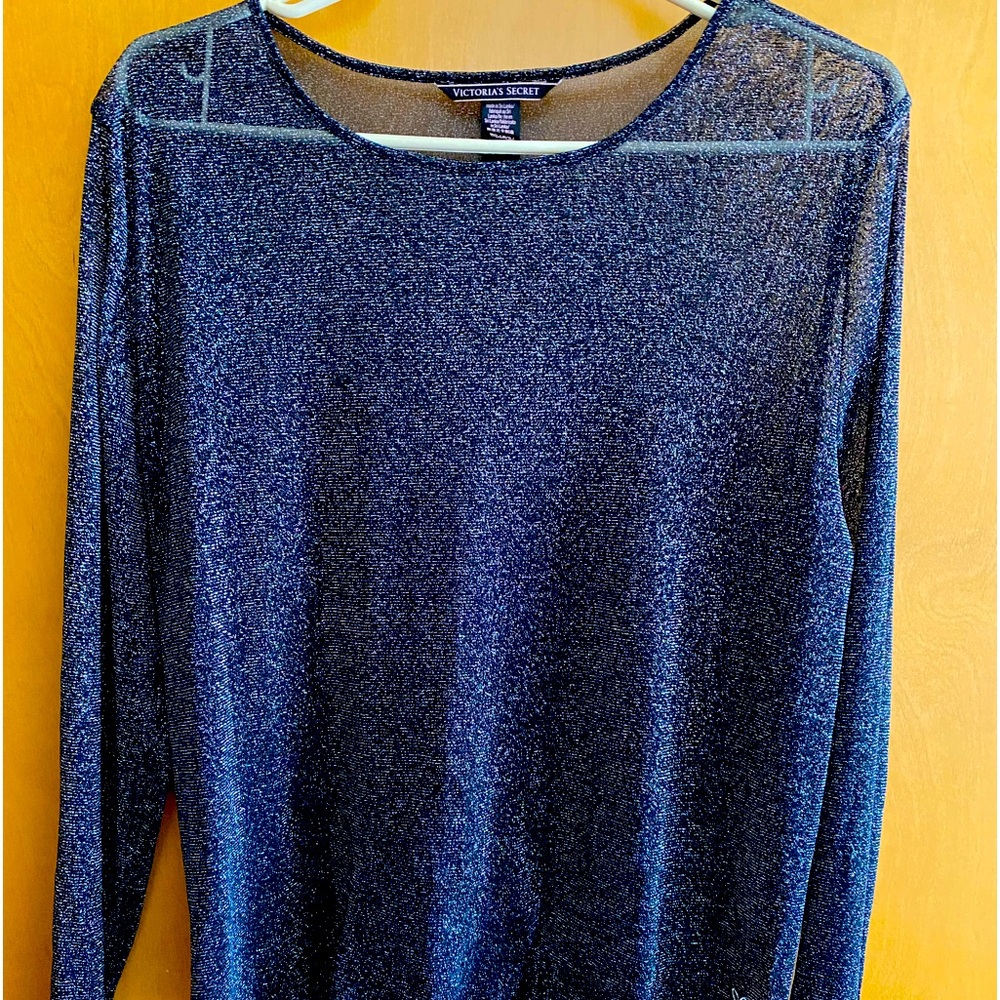 VS see thru blouse black